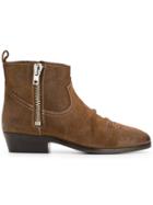 Golden Goose Deluxe Brand Side-zip Ankle Boots - Brown