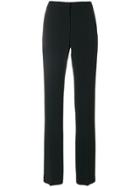 Mantu Slim-fit Tailored Trousers - Black