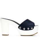 Giuseppe Zanotti Design Chunky Heel Mules