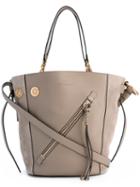 Chloé Myer Tote, Women's, Nude/neutrals, Leather