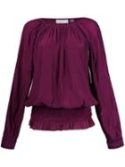 Ramy Brook Tunic Blouse, Women's, Size: Small, Pink/purple, Polyester