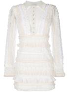 Philosophy Di Lorenzo Serafini Ruffled Dress - White