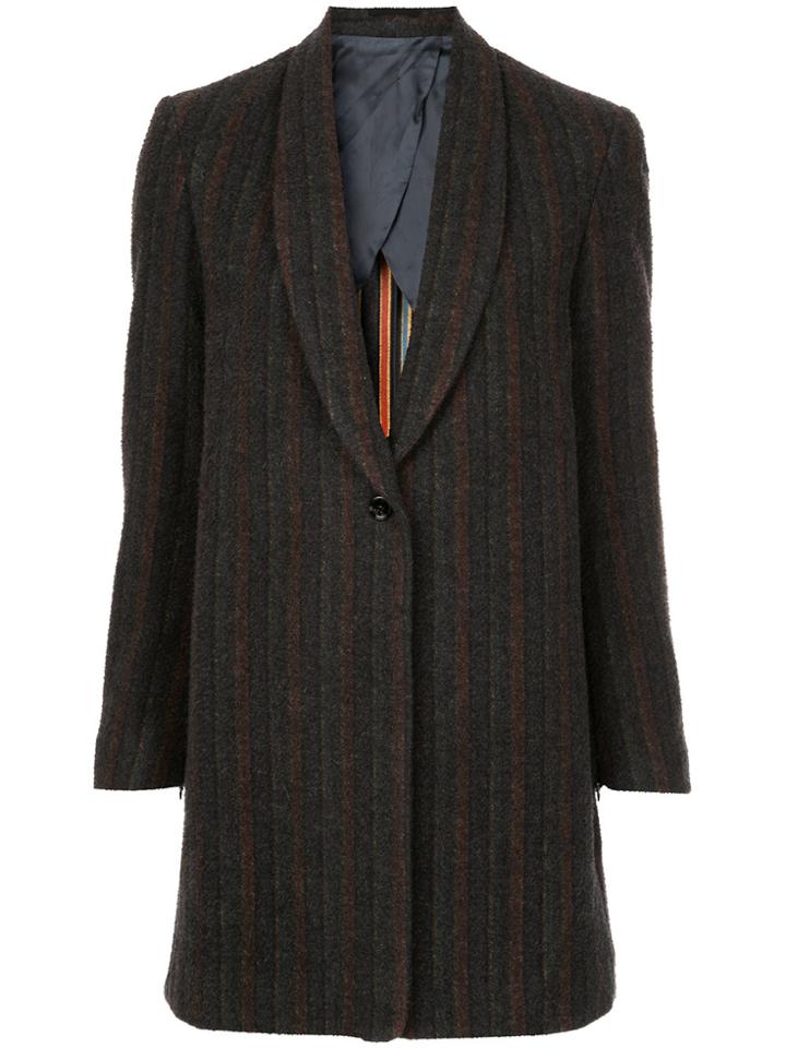 Golden Goose Deluxe Brand Single Breasted Coat - Green