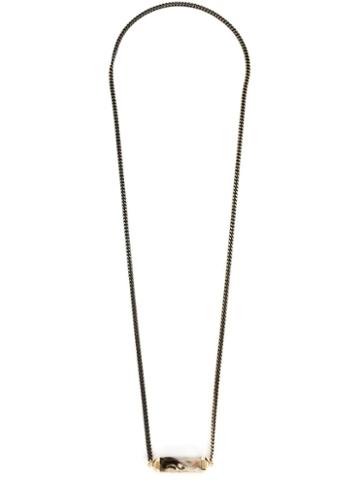 One Oak By Sara 'flora' Necklace, Women's, Metallic