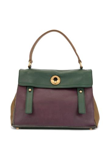 Yves Saint Laurent Pre-owned Muse Two Tote - Purple