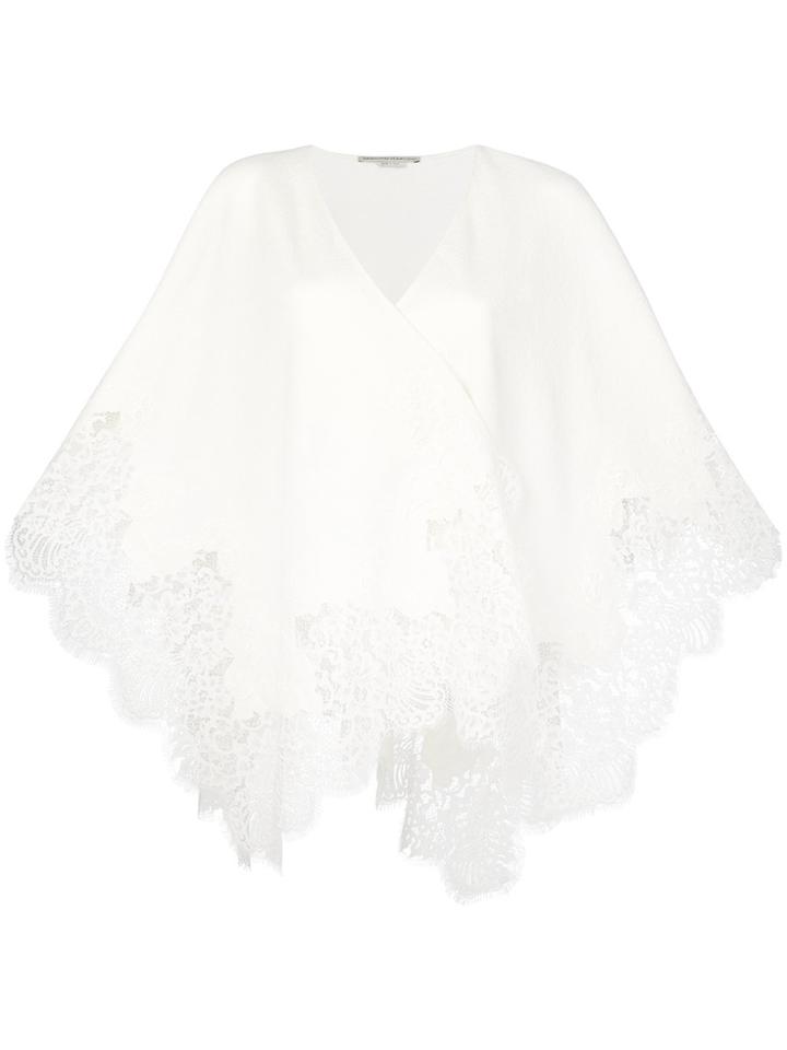Ermanno Scervino Lace Detail Knitted Top - Nude & Neutrals