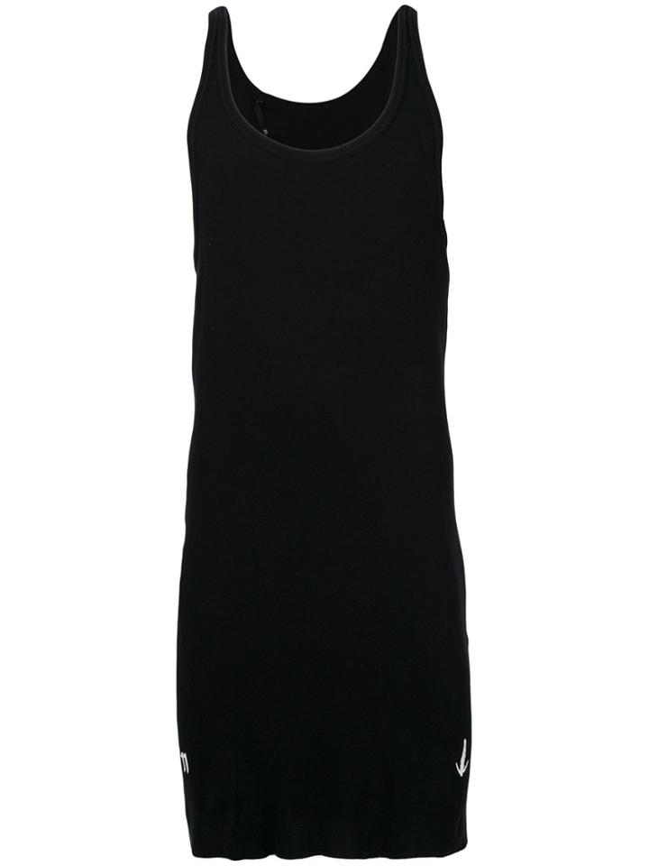 11 By Boris Bidjan Saberi Long Printed Back Tank Top - Unavailable