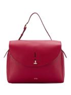 Furla Net Top Handle L Tote - Red