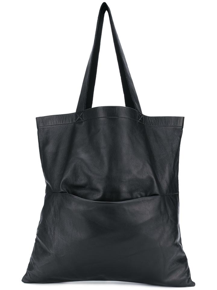 Rick Owens Classic Shopping Tote - Black