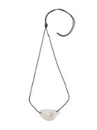 Ludovic De Saint Sernin Leather String Necklace - White