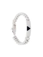 Coup De Coeur Pyramid Tag Bracelet - Metallic