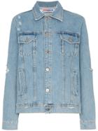 Filles A Papa Tomboy Fap Kurt Denim Dnm Jkt Ls W Bk Lg - Blue