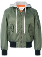 Forte Couture Dog Fight Bomber Jacket - Green