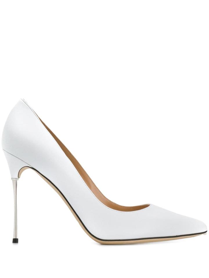 Sergio Rossi Sr Godiva Pumps - White