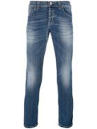 Dondup Mius Jeans, Men's, Size: 34, Blue, Cotton/polyester/spandex/elastane