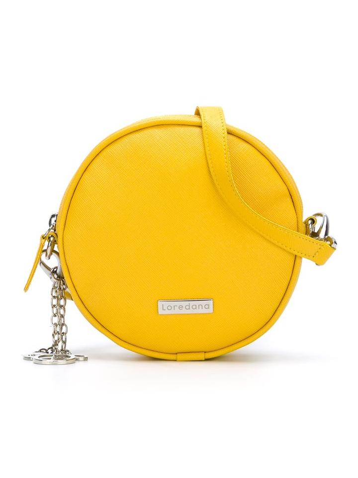 Loredana Circular Shoulder Bag, Girl's, Yellow/orange