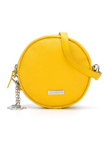 Loredana Circular Shoulder Bag, Girl's, Yellow/orange