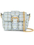 Red Valentino Red(v) Studded Cross-body Bag - Blue