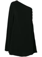 Saint Laurent One-shoulder Dress - Black