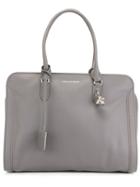 Alexander Mcqueen Padlock Tote, Women's, Grey, Calf Leather