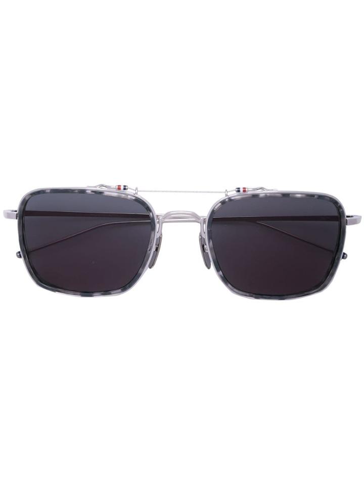 Thom Browne Eyewear Thom Browne Eyewear Tbs913 Navy Tortoise-black