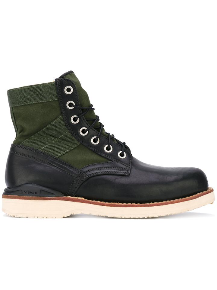 Visvim Lace-up Boots - Green