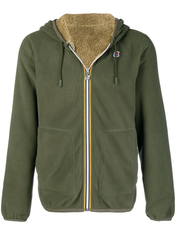 K-way Jacques Polar Hooded Jacket - Green