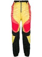 Zadig & Voltaire Fashion Show Colour Block Patchwork Trousers - Black
