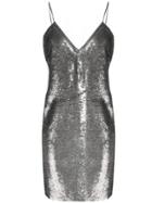 Iro Sequinned Slip Dress - Black