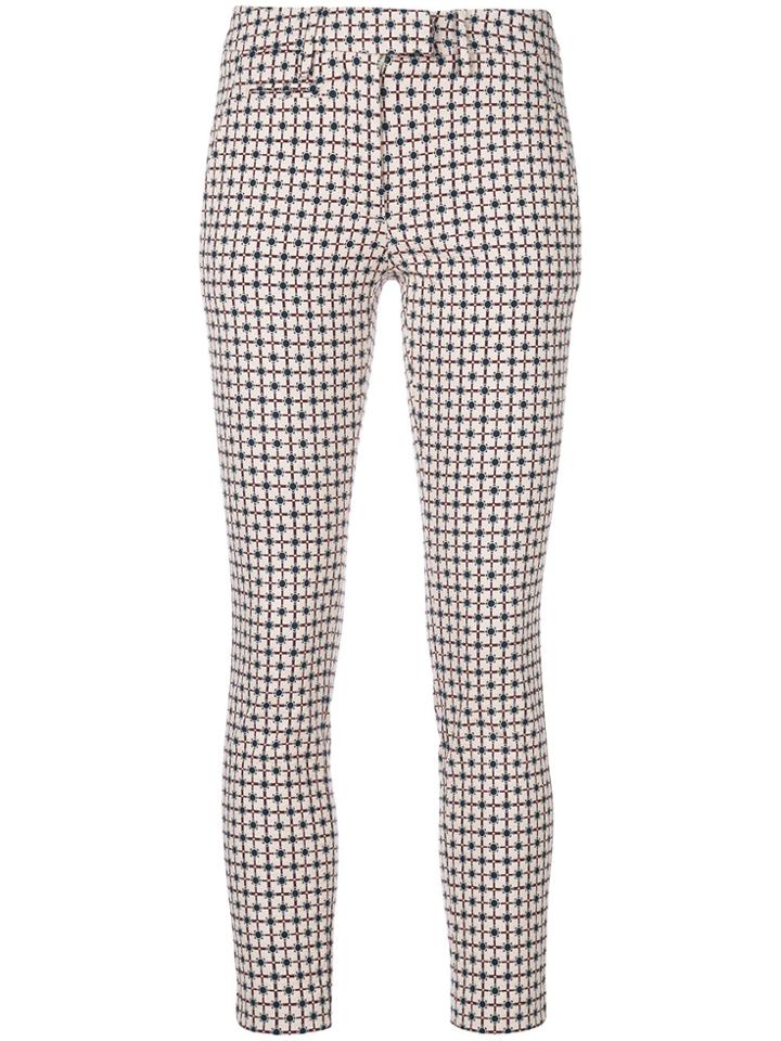 Dondup Slim Printed Trousers - Multicolour