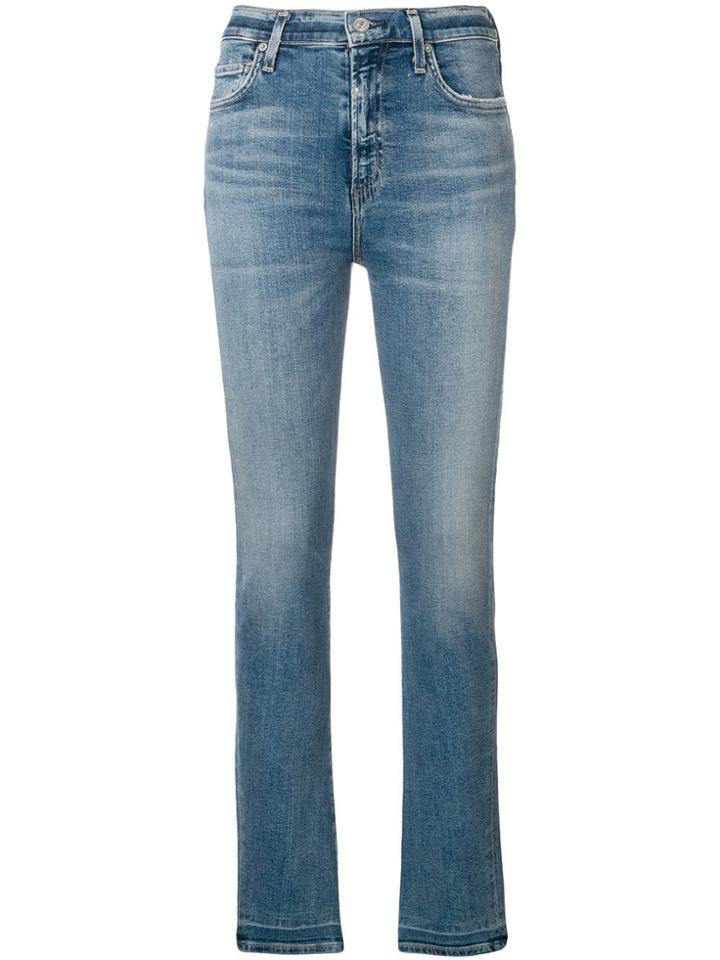 Citizens Of Humanity Harlow High Rise Slim Jeans - Blue