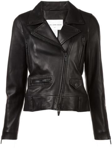 The Arrivals Biker Jacket - Black