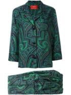 For Restless Sleepers Abstract Pattern Evening Suit