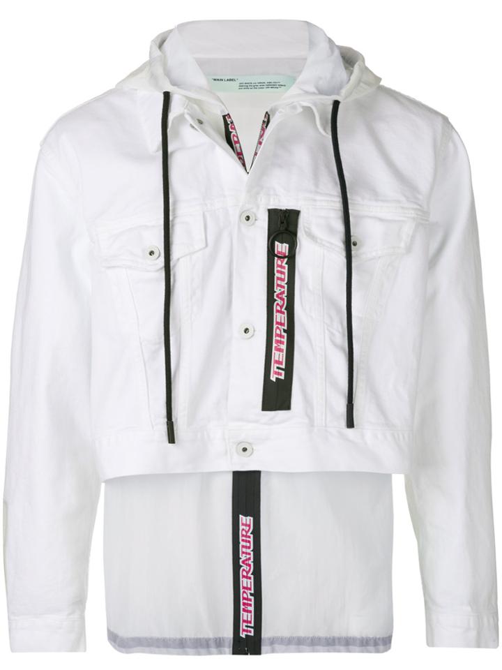 Off-white Layered Denim Jacket
