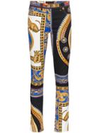 Versace High Waisted The Lovers Print Jeans - Unavailable