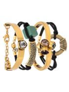 Camila Klein Strass Embellished Bracelet Kit - Metallic