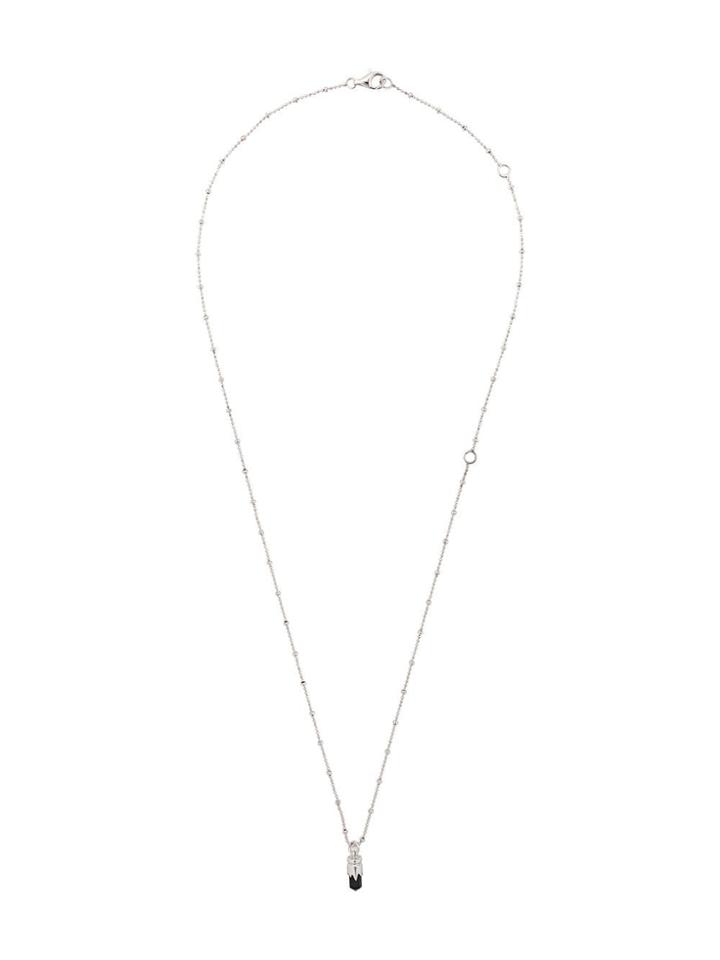 Kasun London Bullet Pendant Necklace - Silver