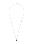 Kasun London Bullet Pendant Necklace - Silver