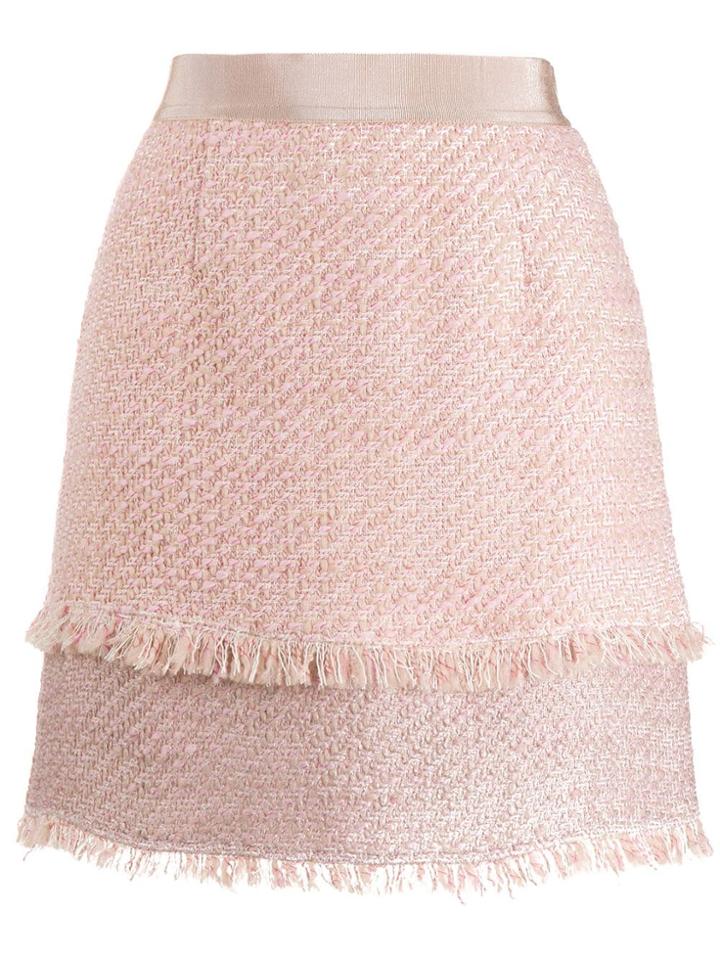 Pinko Tweed Mini Skirt