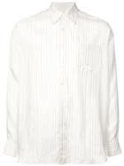 Our Legacy Borrowed Classic Striped Shirt - White