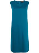 Gianluca Capannolo Sleeveless Midi Dress - Blue