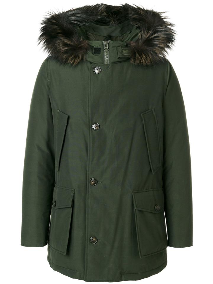 Woolrich Arctic Parka Coat - Green
