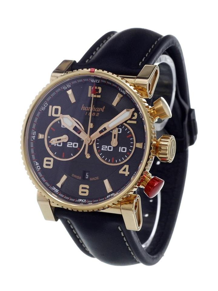 Hanhart 'primus Racer Gold' Analog Watch, Men's, Steel