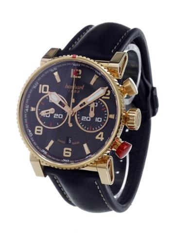 Hanhart 'primus Racer Gold' Analog Watch, Men's, Steel
