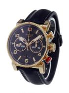Hanhart 'primus Racer Gold' Analog Watch, Men's, Steel