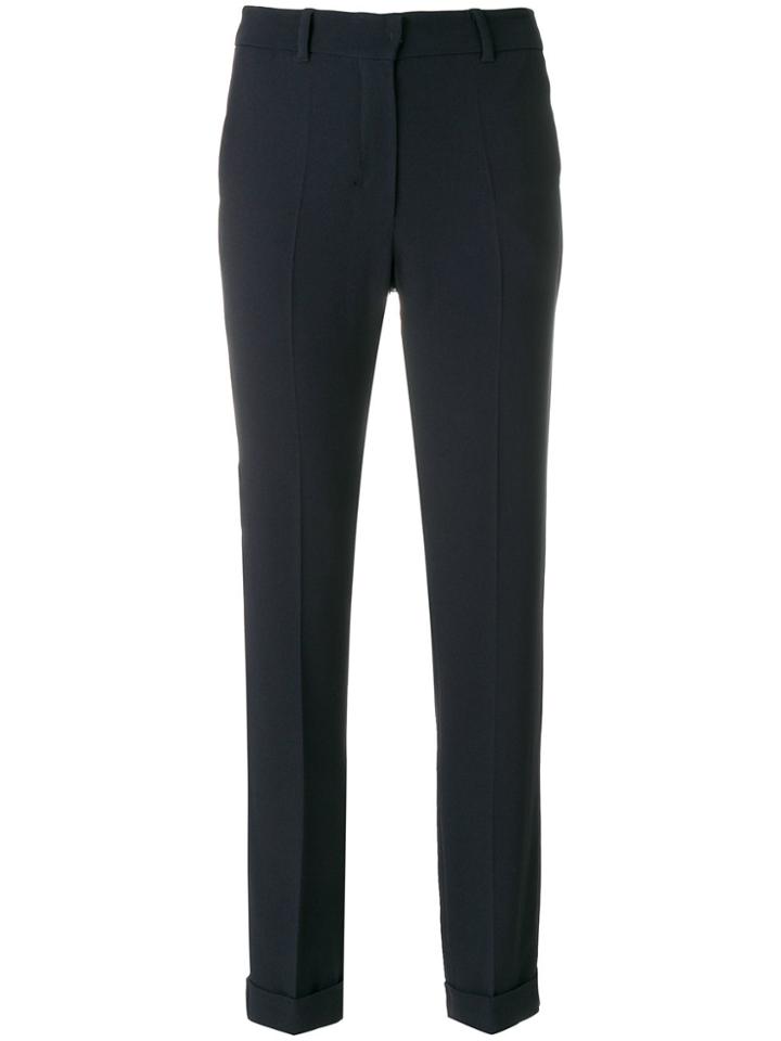 's Max Mara Tailored Skinny Trousers - Blue