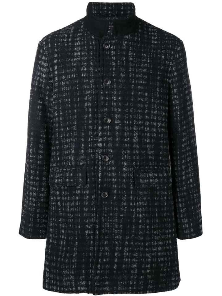 John Varvatos Button-up Coat - Blue