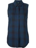 Neuw 'saturday' Plaid Shirt, Women's, Size: Medium, Blue, Cotton