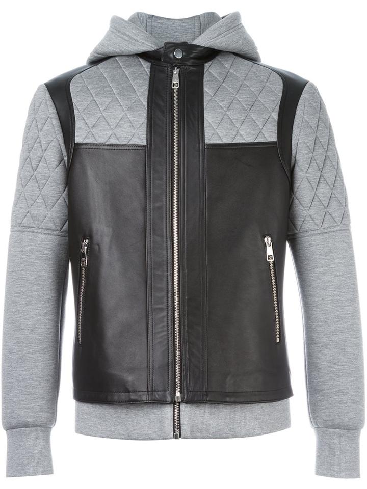Neil Barrett Panelled Hooded Jacket