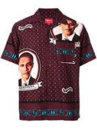 Supreme Obama-print Shirt - Purple
